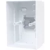 ADELID RM-NT-02T Aufputz-Verteilerkasten, 2 Module, IP40, transparente Tür