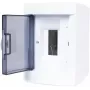 ADELID RM-NT-02T Aufputz-Verteilerkasten, 2 Module, IP40, transparente Tür