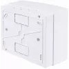 ADELID RM-NT-06T Aufputz-Verteilerkasten, 6 Module, 1 Reihe, IP40, Weiß/Grau