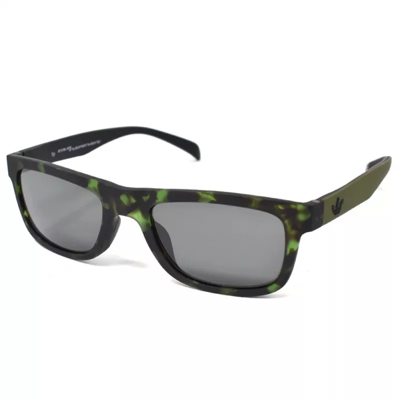 Adidas AOR005-140030 Sonnenbrille Herren Schwarzer Rahmen Graue Gläser 54/21/140 mm