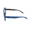 Adidas AOR011-021009 Herren Sport-Rechteck-Sonnenbrille 54/19/140 mm Schwarzer Rahmen Graue Tönung UV400