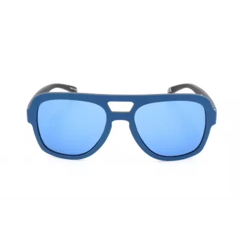 Adidas AOR011-021009 Herren Sport-Rechteck-Sonnenbrille 54/19/140 mm Schwarzer Rahmen Graue Tönung UV400