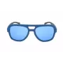 Adidas AOR011-021009 Herren Sport-Rechteck-Sonnenbrille 54/19/140 mm Schwarzer Rahmen Graue Tönung UV400
