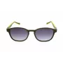 ADIDAS AOR030-030000 Herren Rechteck-Sonnenbrille - Schwarzer Rahmen, Graue Gläser, 52/19/145 mm