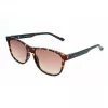 ADIDAS AOR031-092009 Herren-Sonnenbrille, rechteckig, matter schwarzer Rahmen, graue Gläser, 54/16/145 mm