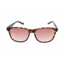 ADIDAS AOR031-092009 Herren-Sonnenbrille, rechteckig, matter schwarzer Rahmen, graue Gläser, 54/16/145 mm