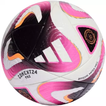 adidas Conext 24 Pro Match Fußball Größe 5 Weiß/Pink/Schwarz
