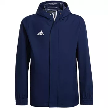 adidas Entrada 22 Allwetterjacke Navyblau Jugend 116 cm