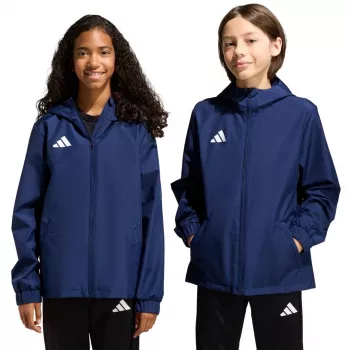 adidas Entrada 26 All Weather Kinderjacke Navy Blue JZ9103 116cm