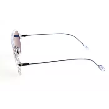Adidas Herren-Sonnenbrille AOK001 - Schwarzer Rahmen, Rauchglas, 57 mm