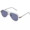 Adidas Herren-Sonnenbrille AOK001 - Schwarzer Rahmen, Rauchglas, 57 mm