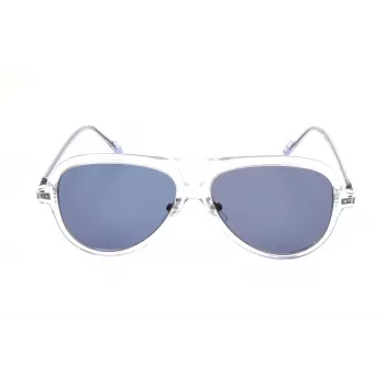 Adidas Herren-Sonnenbrille AOK001 - Schwarzer Rahmen, Rauchglas, 57 mm