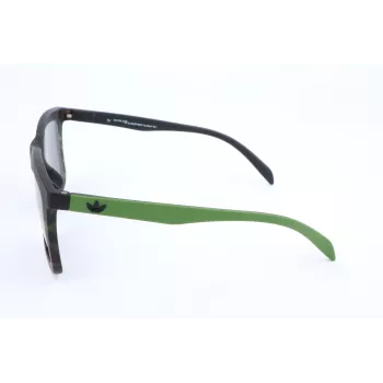 Adidas Herren-Sonnenbrille AOR015-140030 - Schwarzer Rahmen, Graue Gläser, 53 mm