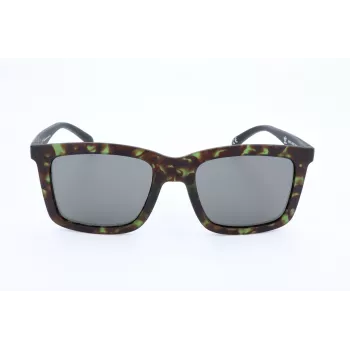 Adidas Herren-Sonnenbrille AOR015-140030 - Schwarzer Rahmen, Graue Gläser, 53 mm