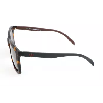 Adidas Herren-Sonnenbrille AOR015 - Matt Schwarzer Rahmen, Graue Gläser - 53/20/140 mm
