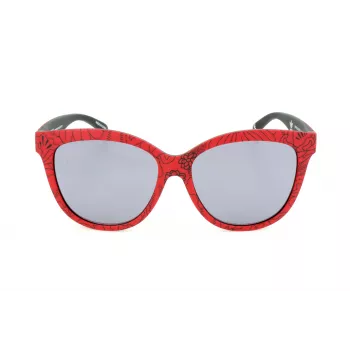Adidas Herren AORD005SBG053 Rechteckige Sonnenbrille - Schwarzer Rahmen Graue Gläser 54/21/140 mm