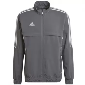 adidas Herren Condivo 22 Präsentations-Sweatshirt Grey Four HD2272