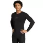 adidas Herren Gepolsterte Torwart-Unterziehshirt Langarm Schwarz KA1677 L