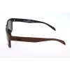 Adidas Originals AOR005-044009 Herren Rechteck-Sonnenbrille - Schwarzer Rahmen Graue Gläser 54mm
