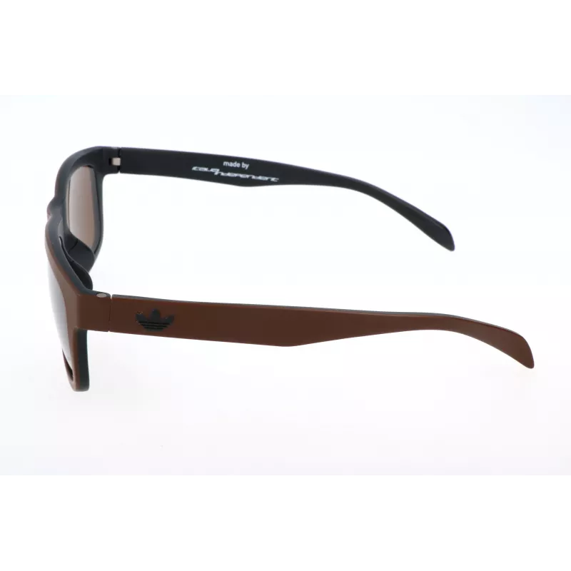 Adidas Originals AOR005-044009 Herren Rechteck-Sonnenbrille - Schwarzer Rahmen Graue Gläser 54mm