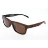 Adidas Originals AOR005-044009 Herren Rechteck-Sonnenbrille - Schwarzer Rahmen Graue Gläser 54mm