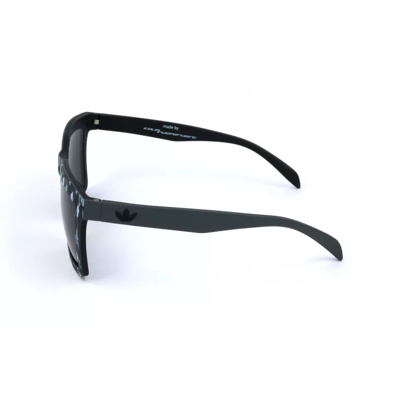 Adidas Originals AOR010-TFL009 Herren-Sonnenbrille - Matt Schwarzer Rahmen, Rauchglas, 53 mm