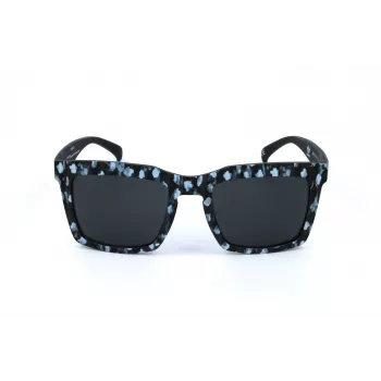 Adidas Originals AOR010-TFL009 Herren-Sonnenbrille - Matt Schwarzer Rahmen, Rauchglas, 53 mm