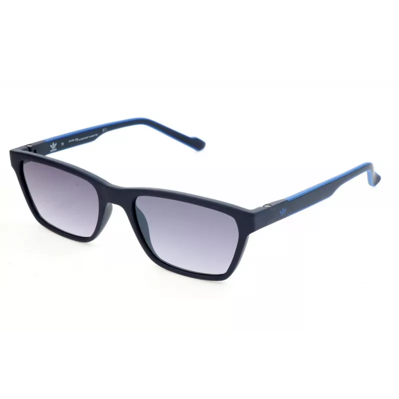 Adidas Originals AOR027-019000 Herren-Sonnenbrille - Schwarzer Rahmen, Graue Gläser, 54 mm