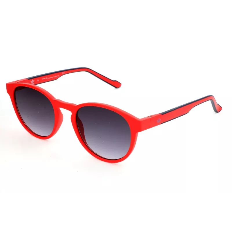 Adidas Originals AOR028 Sonnenbrille - Matt Schwarzer Rahmen, Graue Gläser, 50 mm