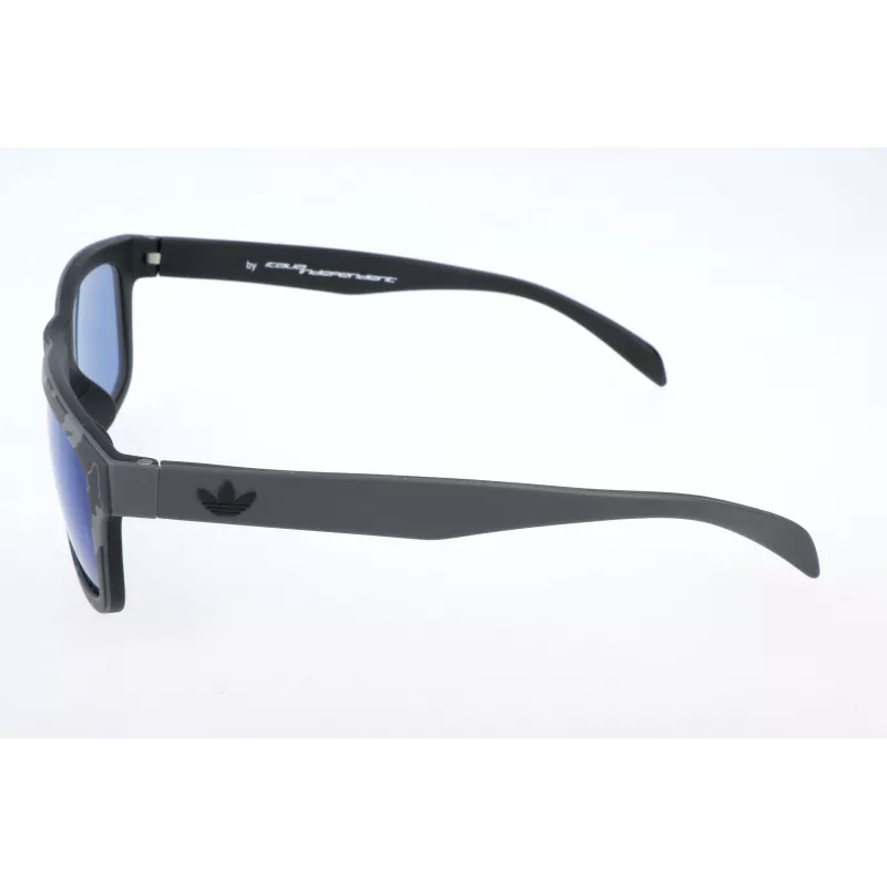 Adidas Originals Herren-Sonnenbrille AOR005-143070 - Mattenschwarzer Rahmen, graue Gläser, 54 mm