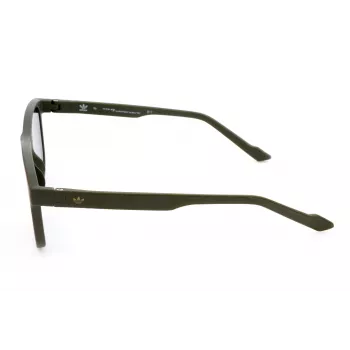 Adidas Originals Herren-Sonnenbrille AOR031-030000 (54/16/145 mm) Schwarzer Rahmen Graue Gläser