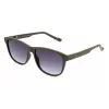 Adidas Originals Herren-Sonnenbrille AOR031-030000 (54/16/145 mm) Schwarzer Rahmen Graue Gläser