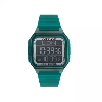 Adidas Project One Herren Digital-Quarzuhr AOST22048 45mm Schwarz Bio-Resin