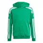 adidas Squadra 21 Hoody Youth Sweatshirt Team Green/White GP6432 Größe 140cm