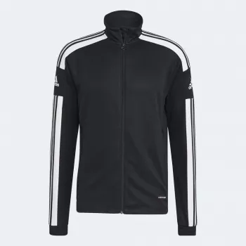 Adidas Squadra 21 Training Quarter-Zip Sweatshirt Herren Schwarz Größe M