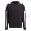 adidas Tiro 21 Trainings-Top Herren Schwarz Viertelreißverschluss Sweatshirt GT6638