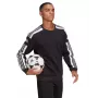 adidas Tiro 21 Trainings-Top Herren Schwarz Viertelreißverschluss Sweatshirt GT6638