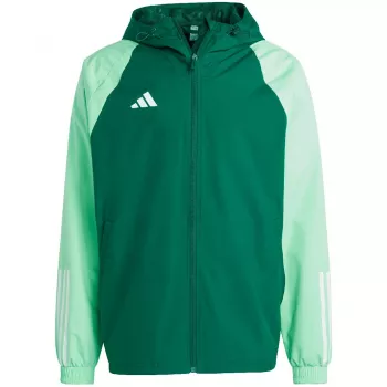 adidas Tiro 23 Competition All Weather Herrenjacke Grün IC4570