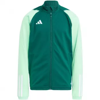 adidas Tiro 23 Competition Trainings-Sweatshirt für Kinder Team Green HU1314