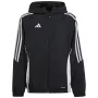 adidas Tiro 24 Kinder-Trainingsjacke Schwarz 128 cm