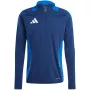 adidas Tiro 24 Competition Training Top Team Navy Blue 2 / White Herren Slim Fit Langarm AEROREADY Recyceltes Polyester Fußballtrikot S