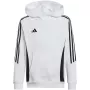 adidas Tiro 24 Kapuzensweatshirt Weiß IR7506 116cm