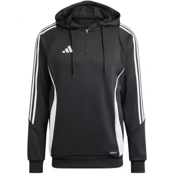 adidas Tiro 24 Training Kapuzen-Herren-Sweatshirt Schwarz IJ9957
