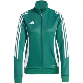 adidas Tiro 24 Training Damen-Sweatshirt - Team Green 2/Weiß - XL