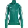 adidas Tiro 24 Training Damen-Sweatshirt - Team Green 2/Weiß - XL