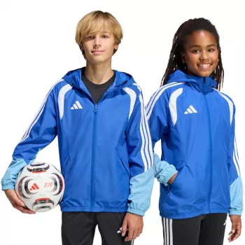 adidas Tiro 26 Competition Allwetter-Jugendjacke Blau 164cm