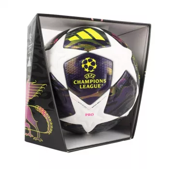 adidas UCL 25/26 Final Pro Football Größe 5 Lila/Weiß JX9077