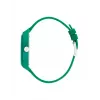 Adidas Unisex AOST22032 38mm Analog-Quarzuhr - Schwarzes Silikonarmband