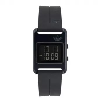 Adidas Unisex AOST23568 Quarz Analog Uhr 31mm Schwarz Silikon