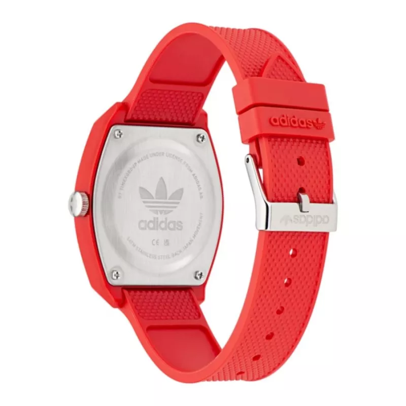 Adidas Unisex Digital Watch AOST23051 38mm Black Silicone